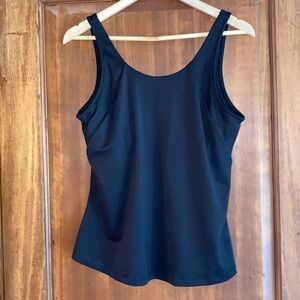 Black Compression Workout Tank